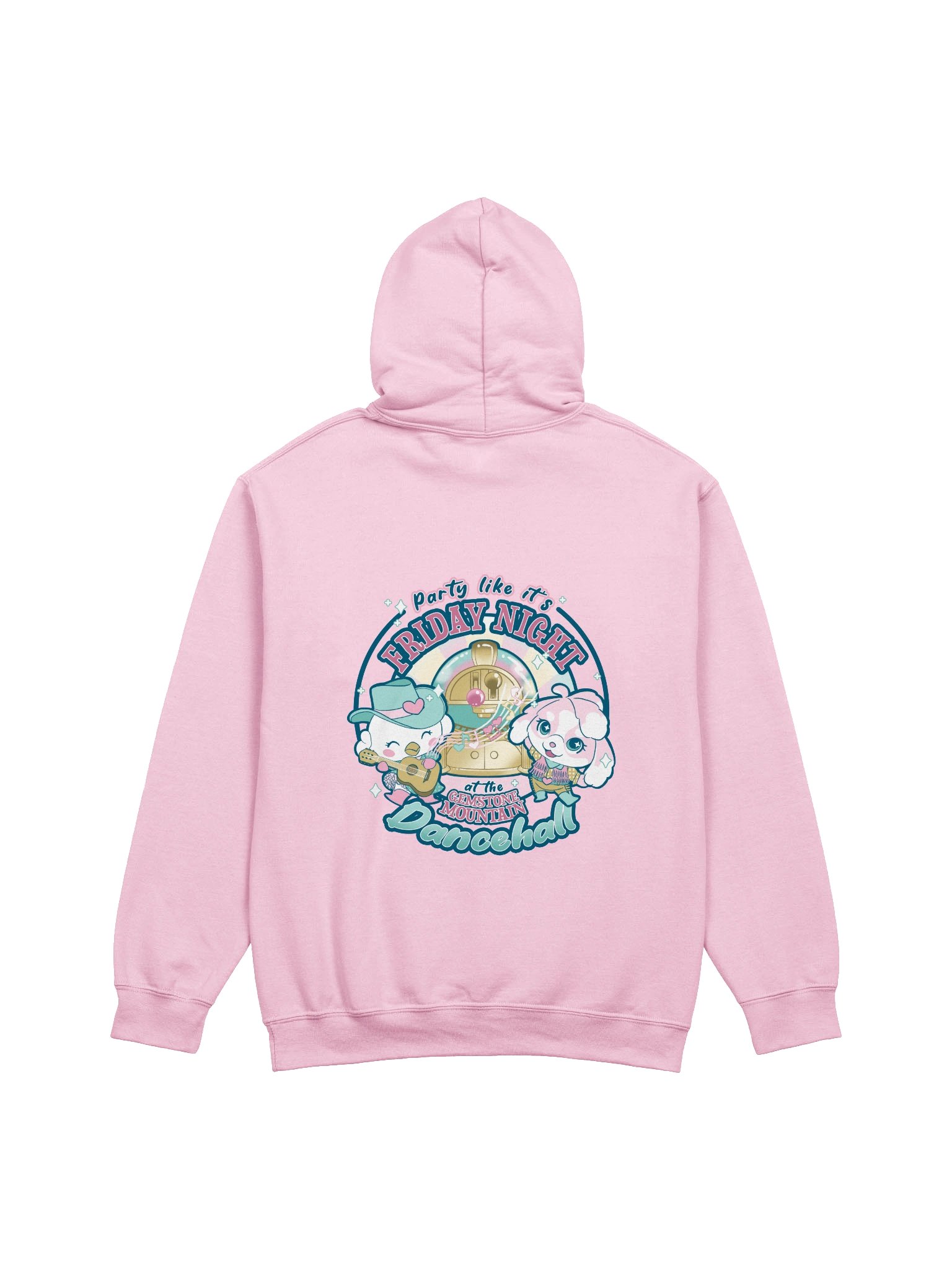 Friday Night at the Dancehall Hoodie (backprint) product image (2)