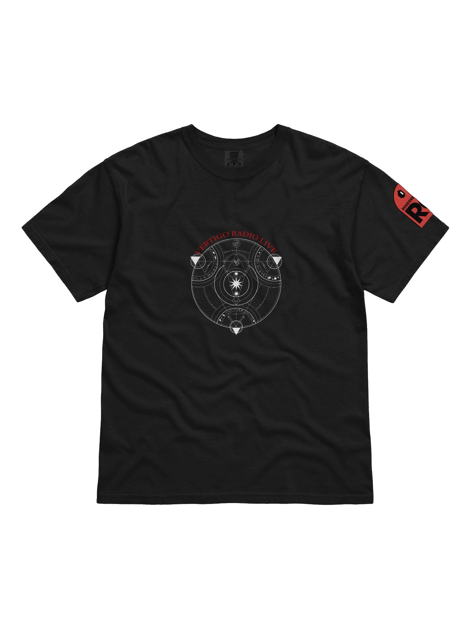 Vertigo Radio Live T-Shirt: Vector Red product image (6)