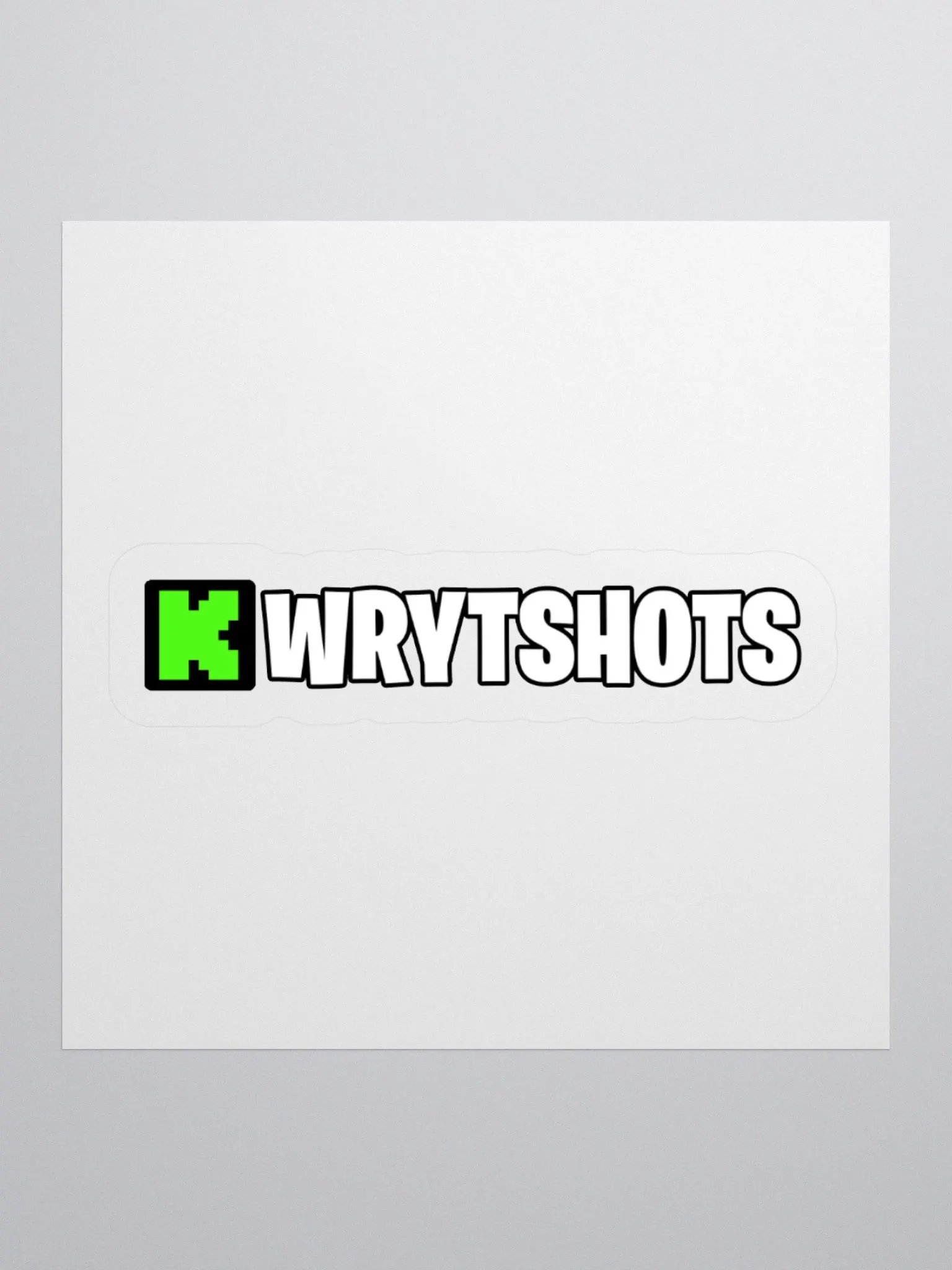 WRYTSHOTS Sticker product image (3)