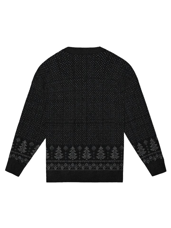 Unsubscribe From Christmas | Knitted Crewneck Sweater Relaxed Fit product image (2)