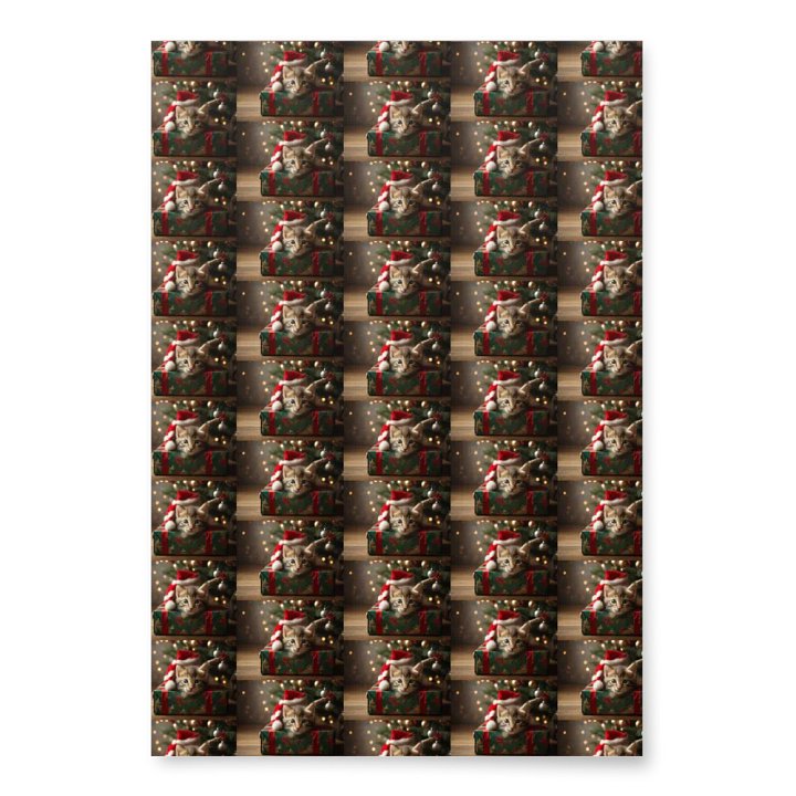 Christmas Puppy and Kitty Paper product image (2)