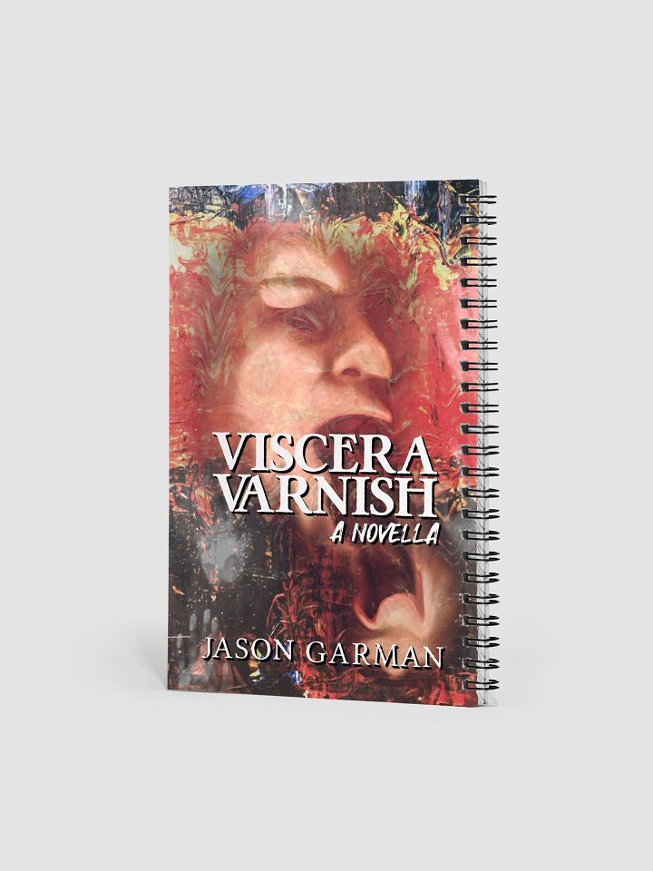 Viscera Varnish Spiral Notebook – Official Artwork Edition product image (2)