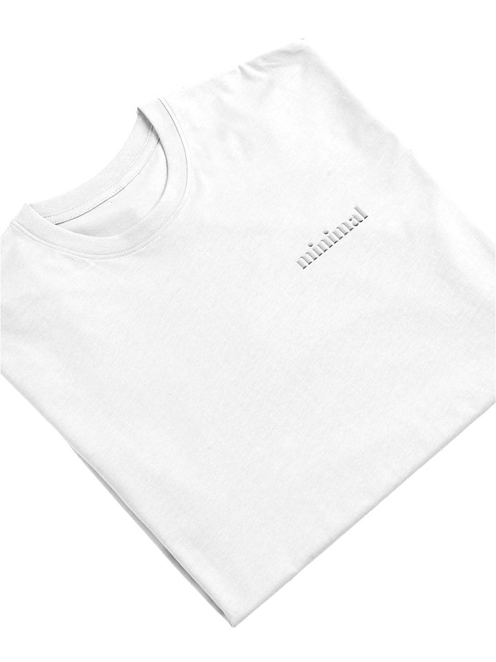 001: white stitched tee product image (1)