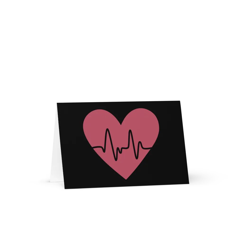 Heartbeat Connection Greeting Card product image (4)
