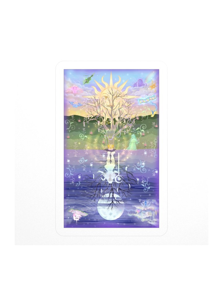 As Above, So Below – The Mirror Realm Sticker product image (2)