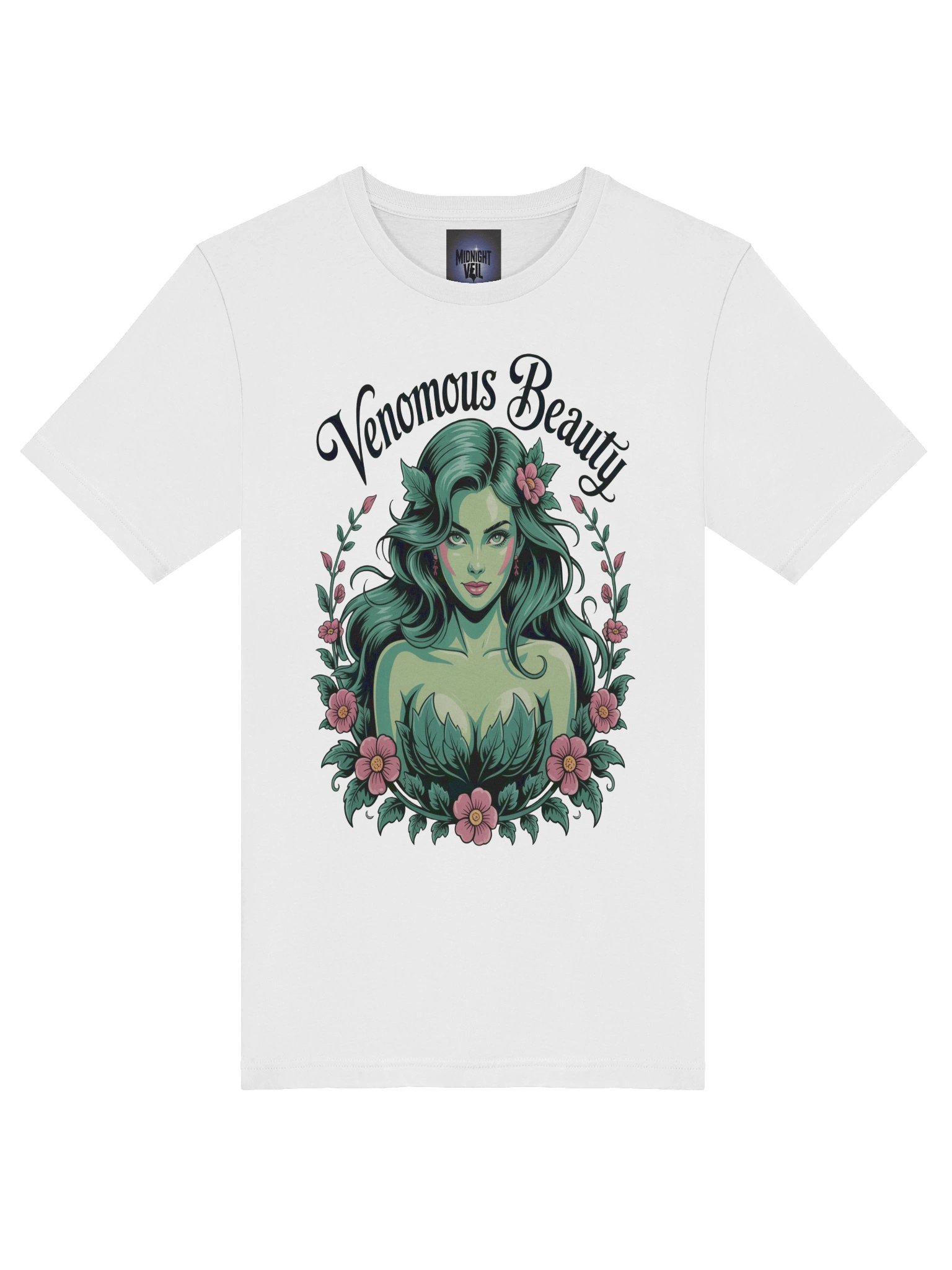 Venomous Allure: Poison Ivy's Enchanted Embrace T-Shirt product image (7)