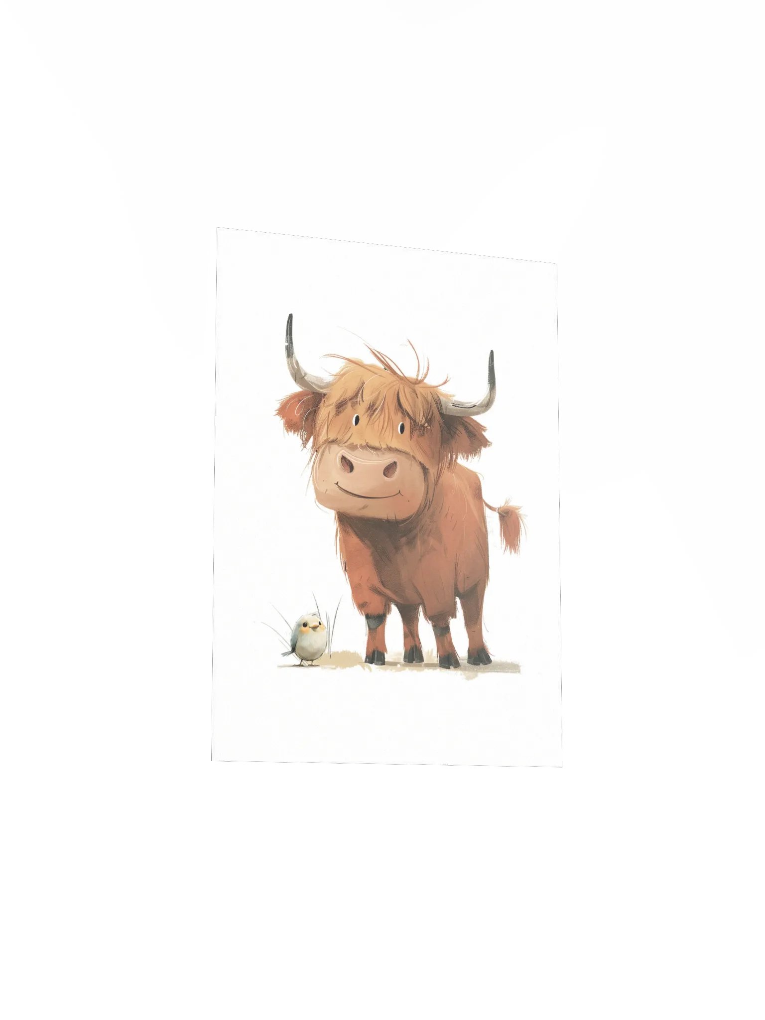 Highland Cow and Best Friend, Farm Themed Nursery product image (4)