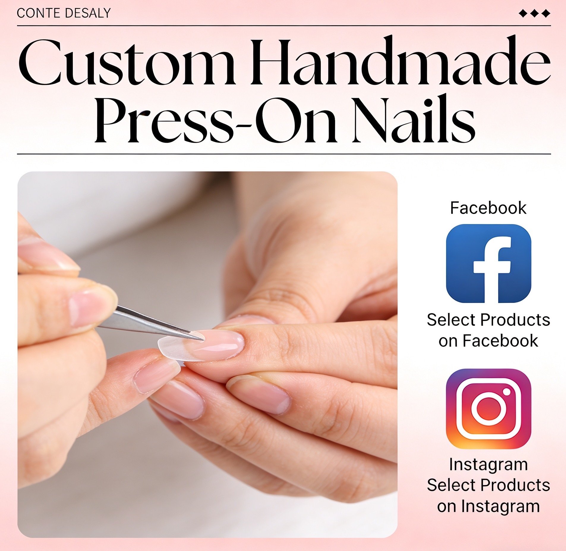 Copy of Handmade wearable nail art product image (1)