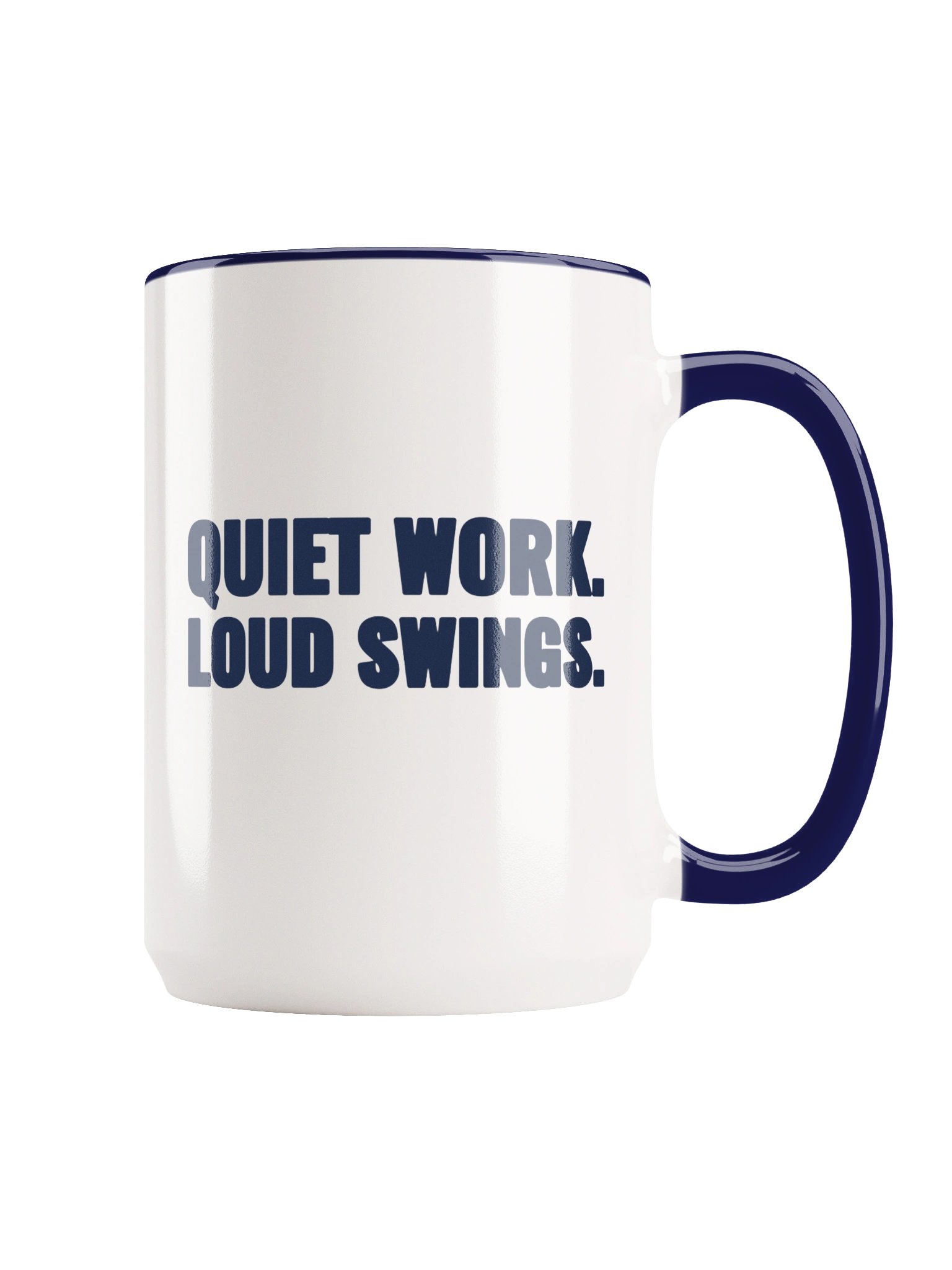 Quiet Work Mug – White product image (2)