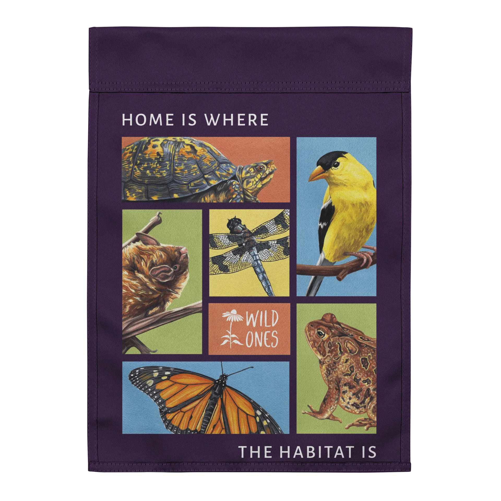 Home is Where the Habitat Is (Garden Flag) product image (3)