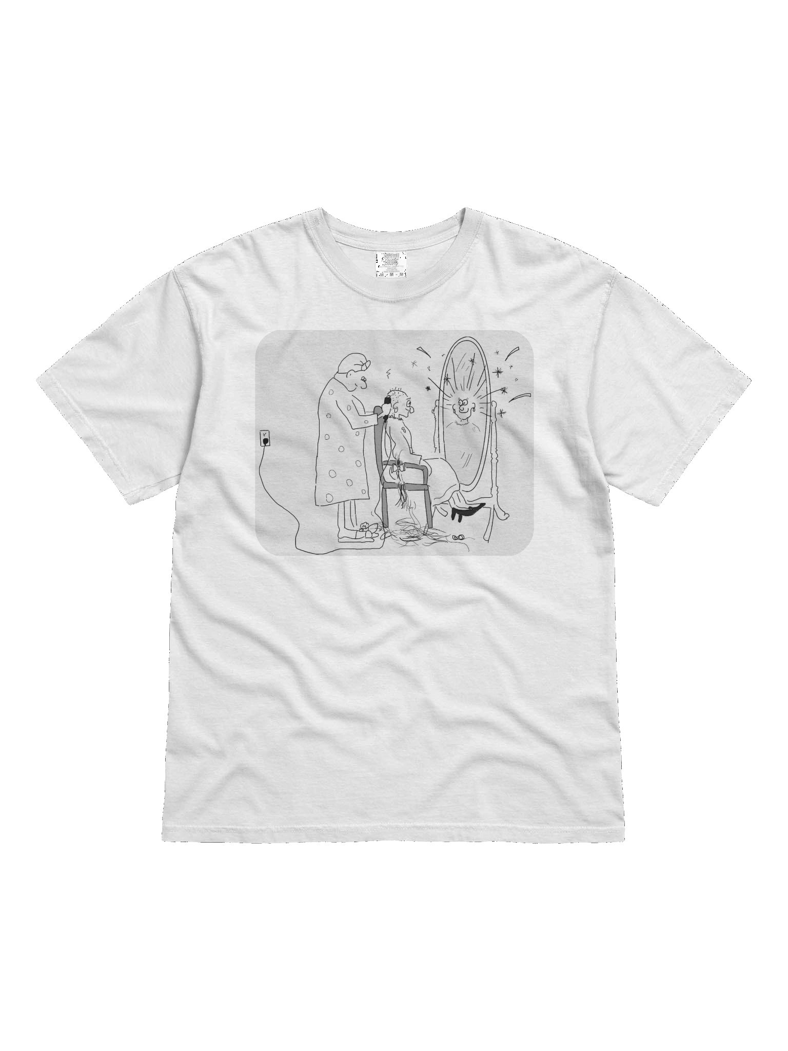 Newlywed Tradition Cartoon Tee product image (6)