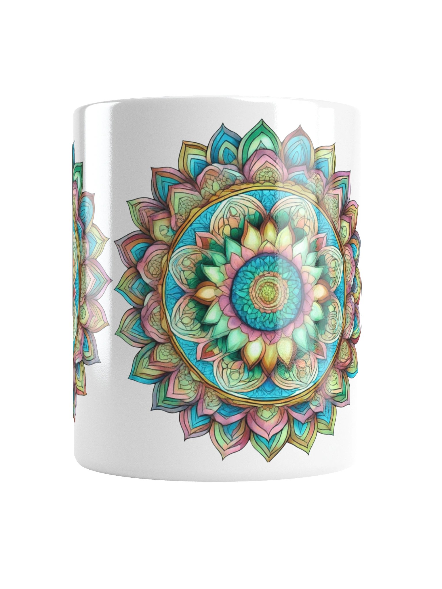 Autumn Bloom Mandala - Mug product image (17)