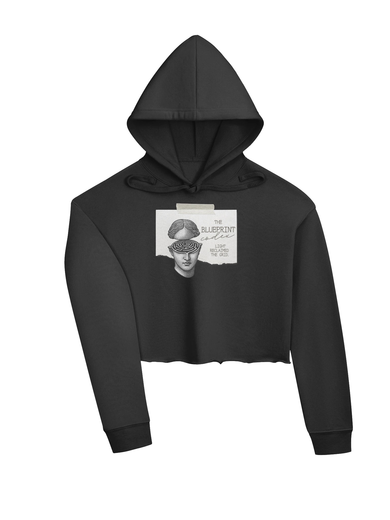 Codex Crop Hoodie product image (3)