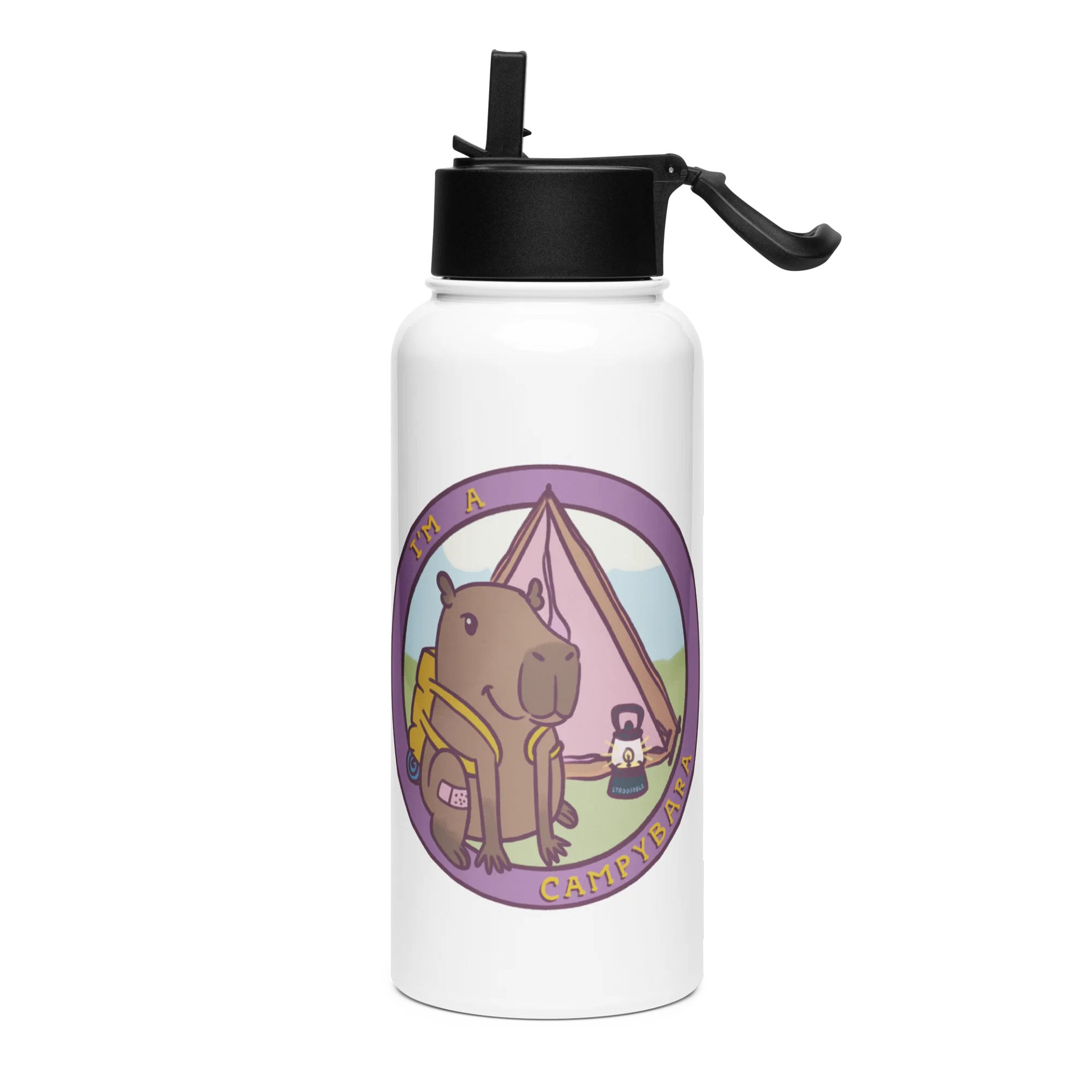 travel bottle : campybara logo product image (3)