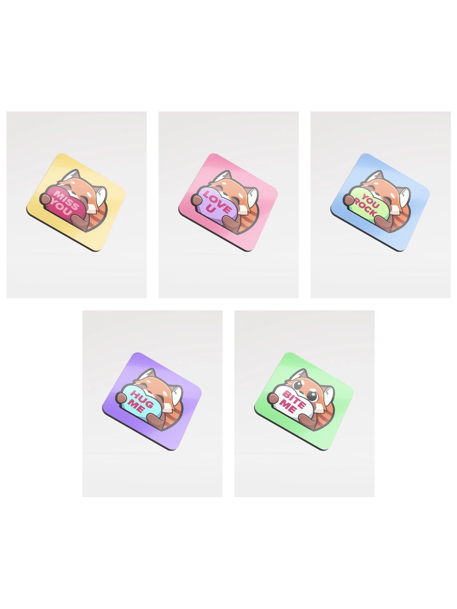 Love Hearts Coaster Set product image (2)
