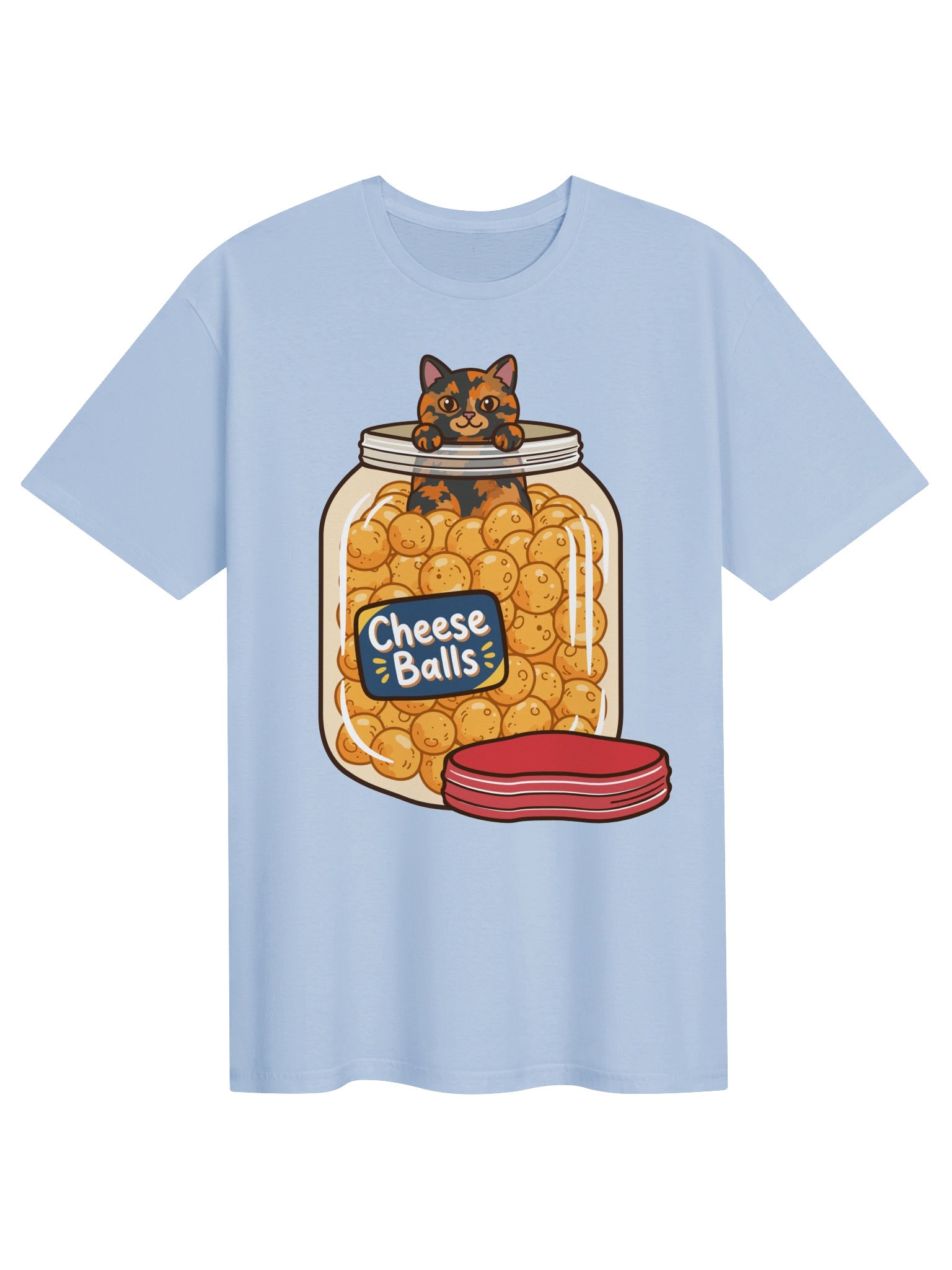 Cheese Balls Tortie Tee product image (2)