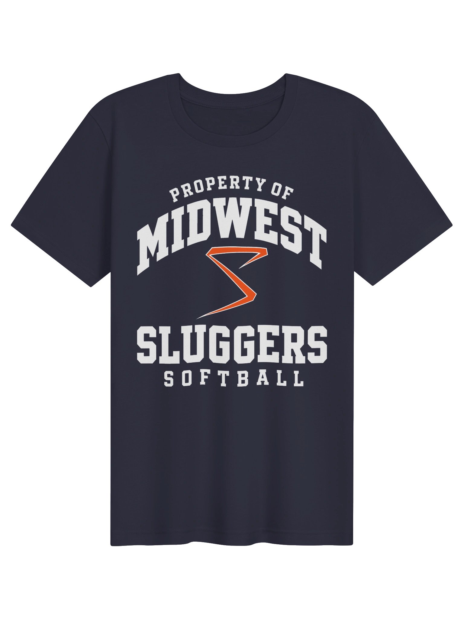 Property of Midwest Sluggers Unisex Supersoft Tee product image (1)