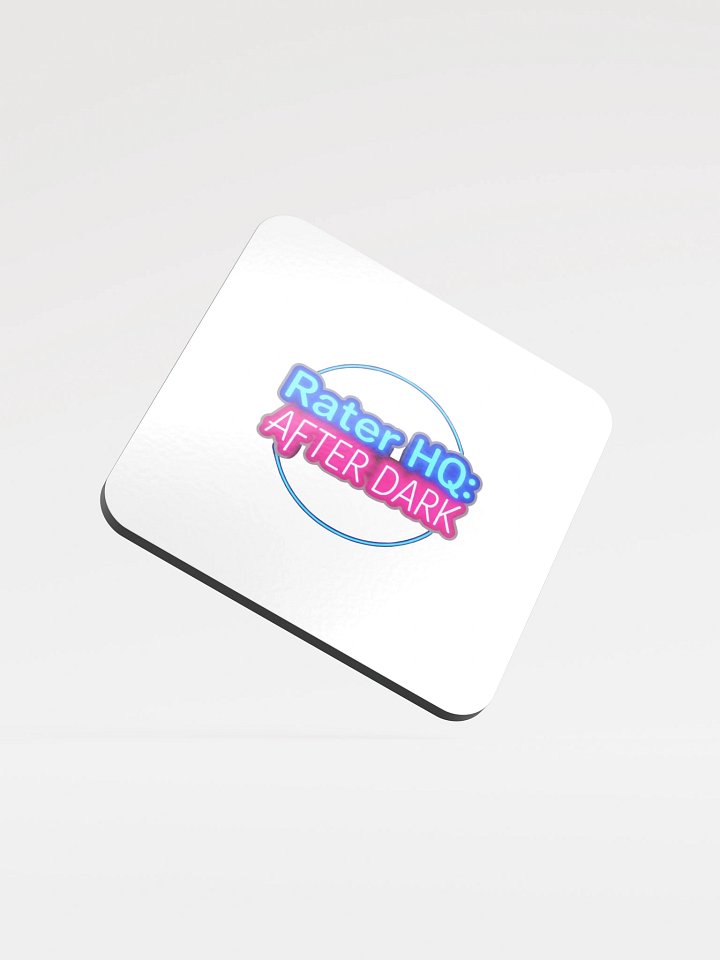 RaterHQ: After Dark - Coaster with logo product image (1)