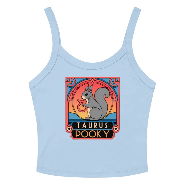 Taurus Pooky Art Deco Women's Tank Top product image (2)