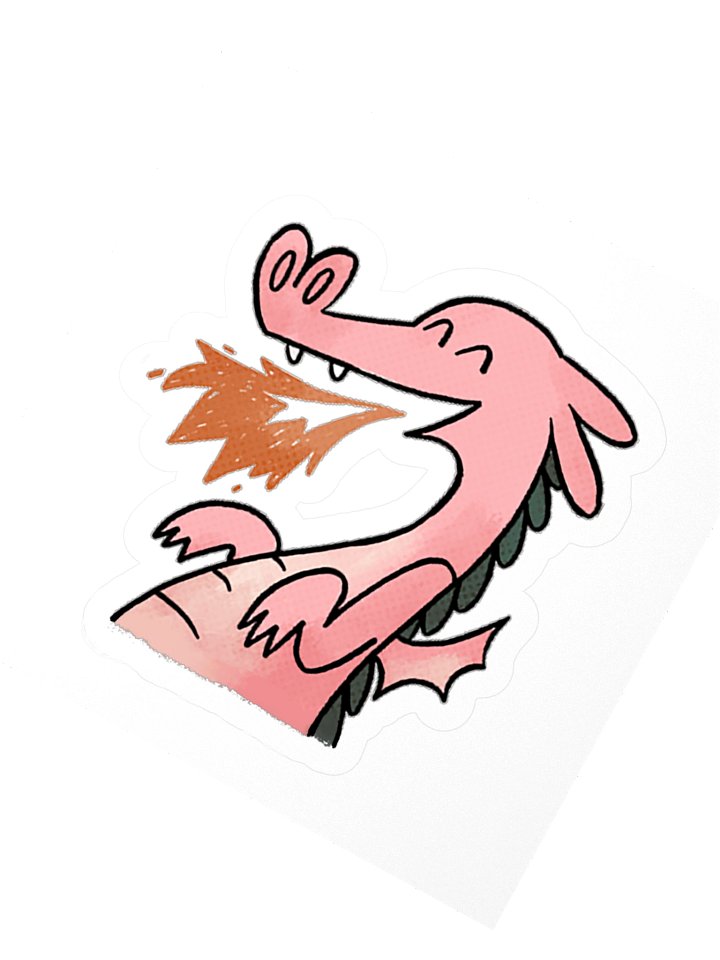 Dragon sticker product image (2)