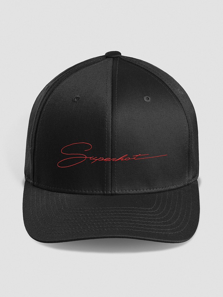 SUPERHOT SIGNATURE CAP BLACK / RED product image (1)