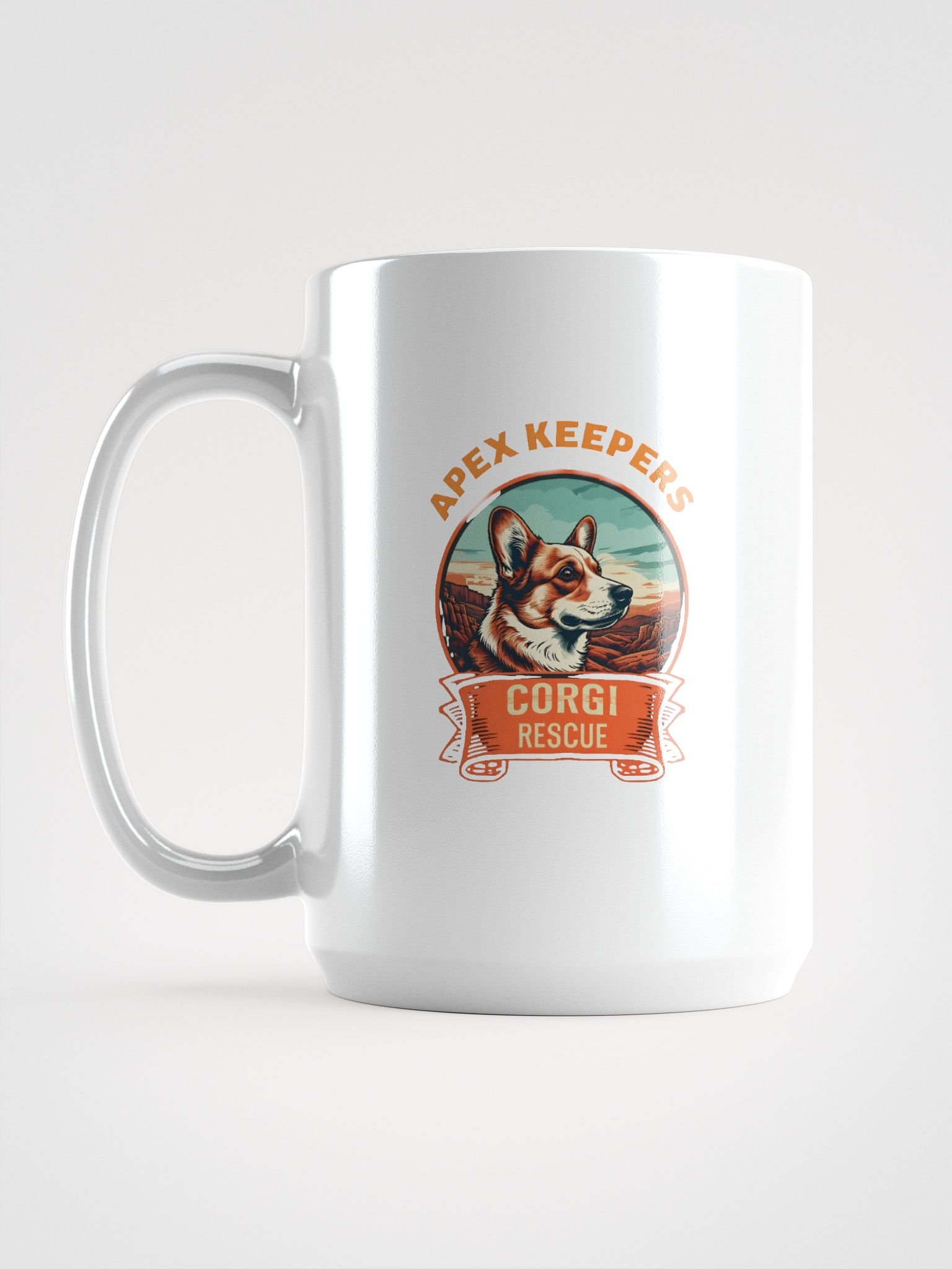 "The Fearless Lowline" Corgi Rescue Mug product image (1)