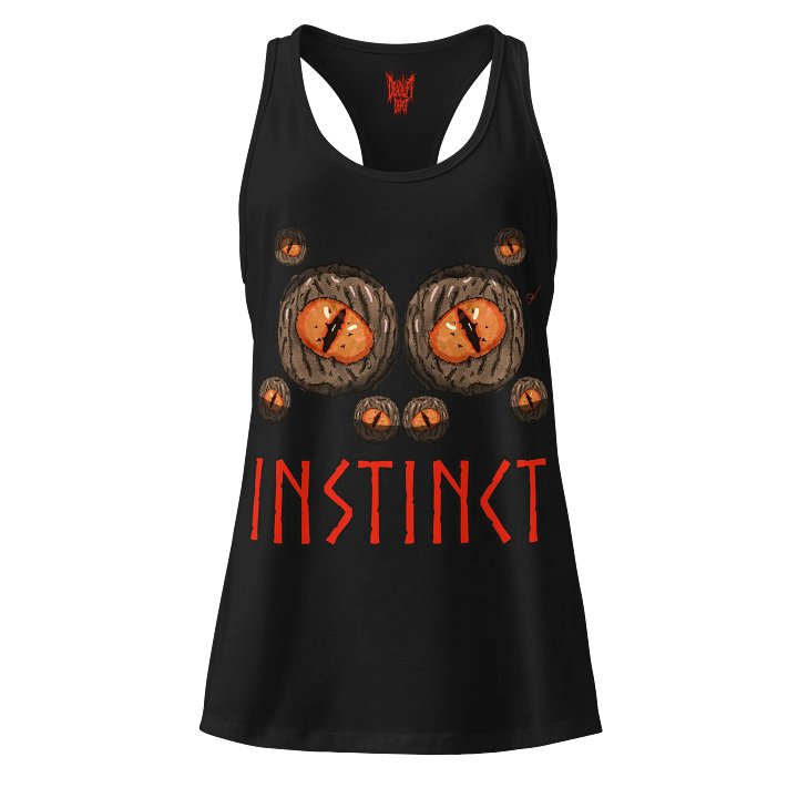 Instinct Spider Eyes Women's Racerback Tank product image (1)