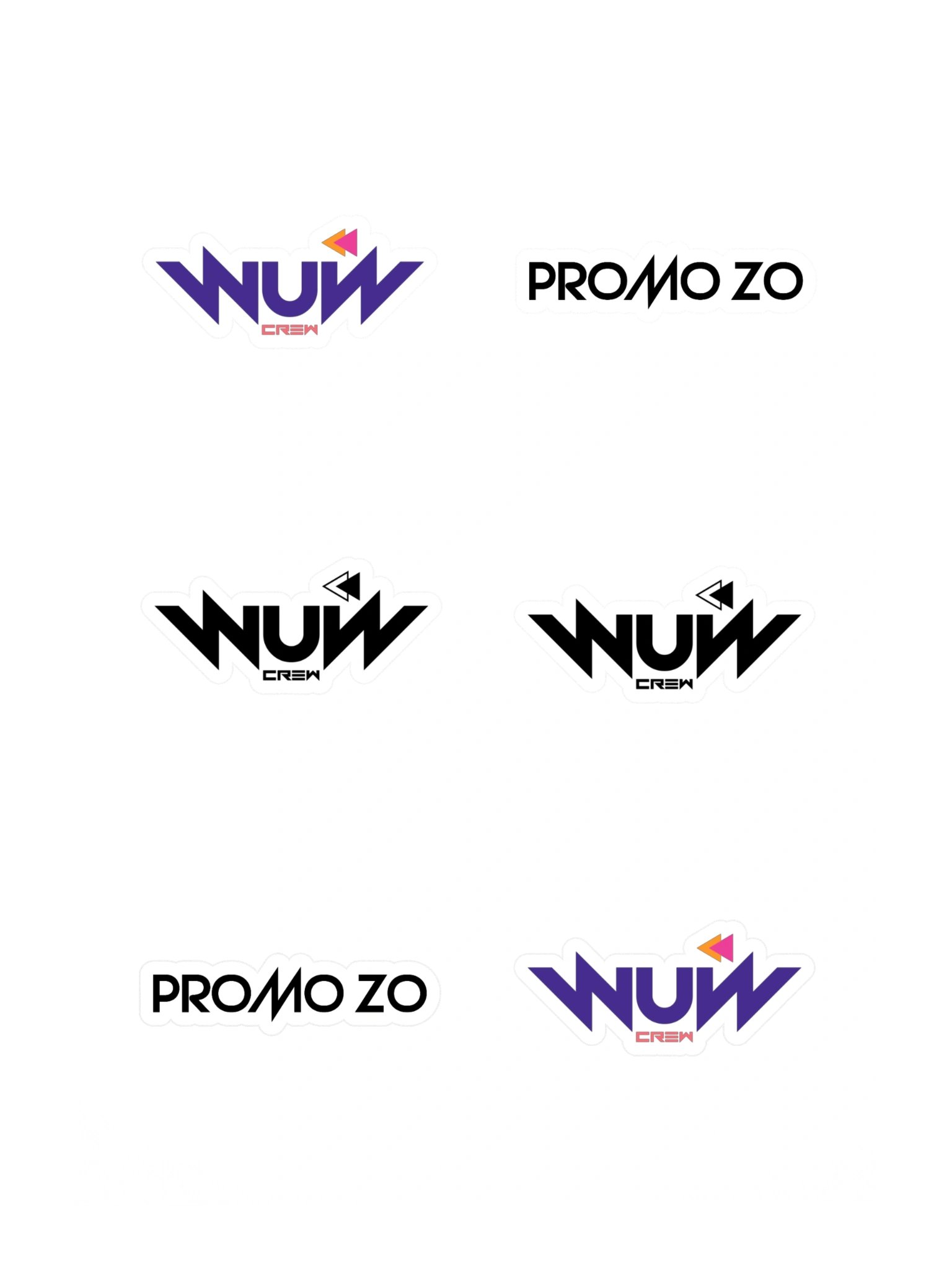 WuW Crew & Promo Zo Sticker Pack product image (3)