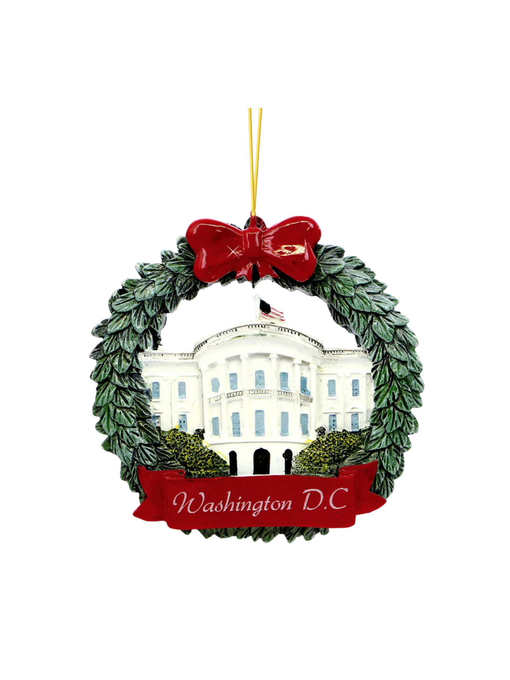 White House Wreath Ornament product image (1)