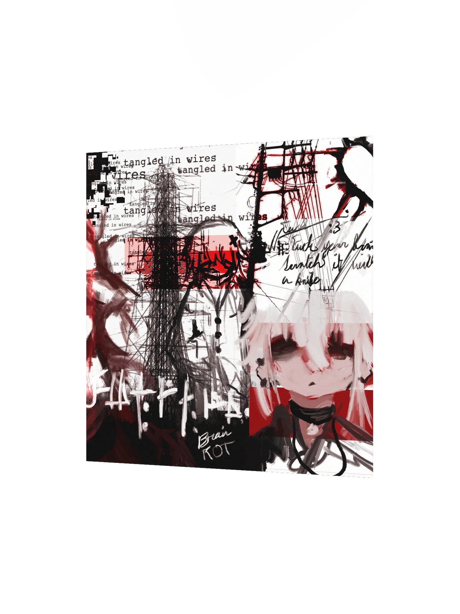 Tangled in Wires Poster product image (2)