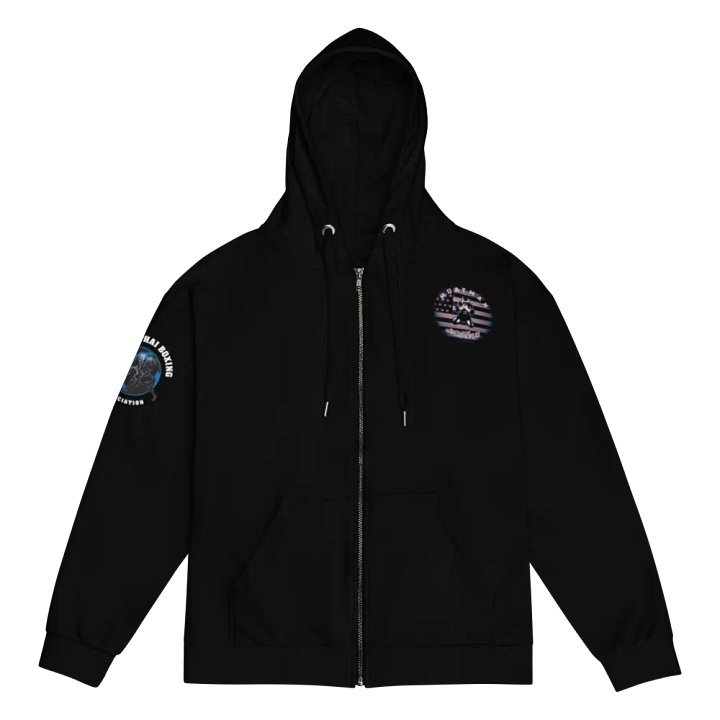 Muay Thaibata Black Hoodie product image (1)
