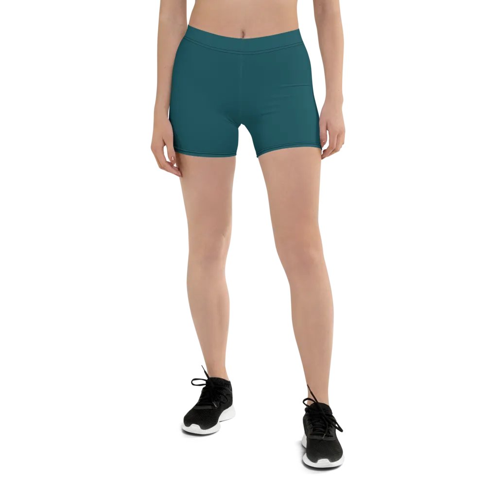 Teal Training Shorts product image (2)