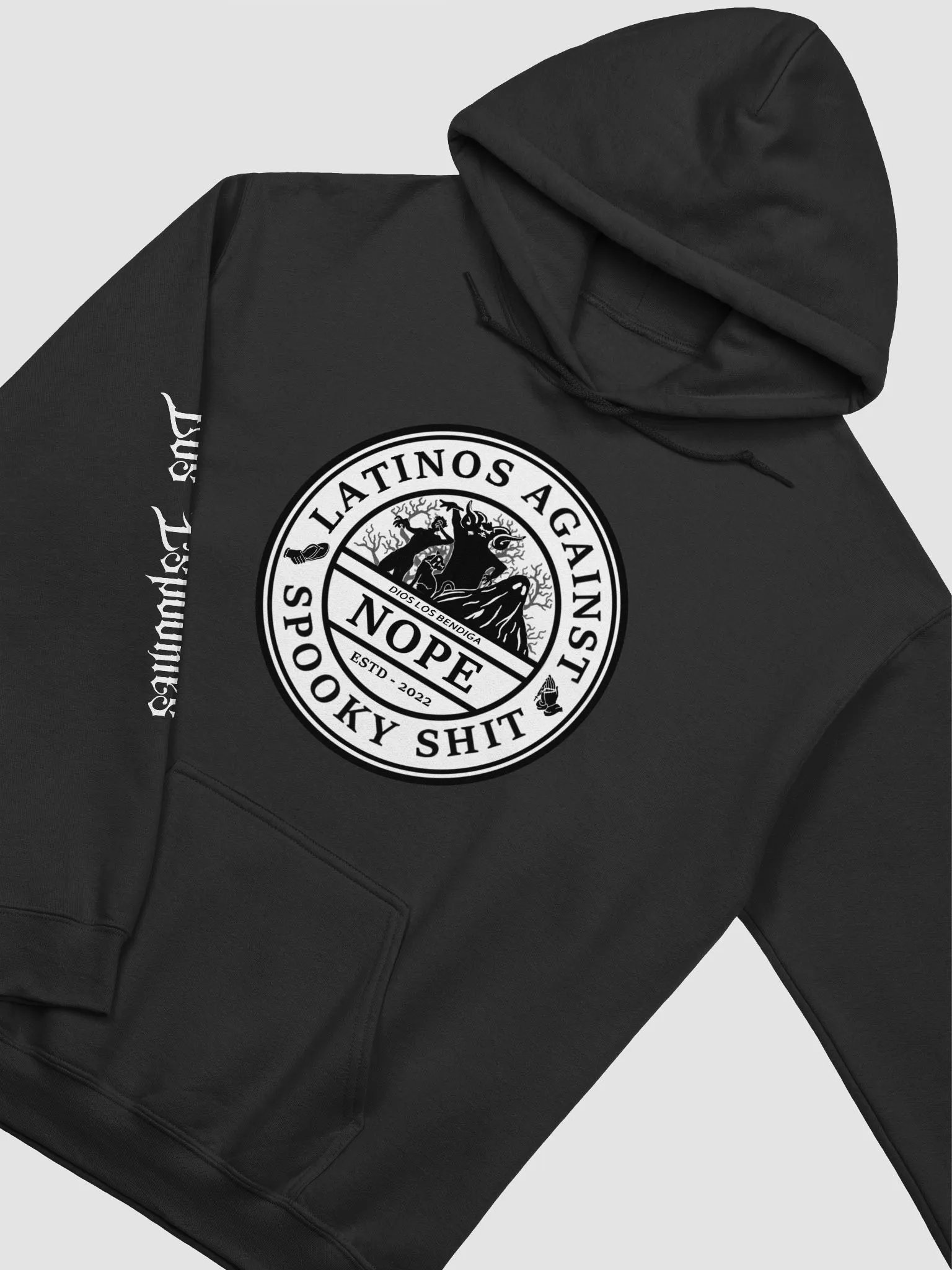 Classic LatinosAgainstSpookyShit Hoodie product image (3)
