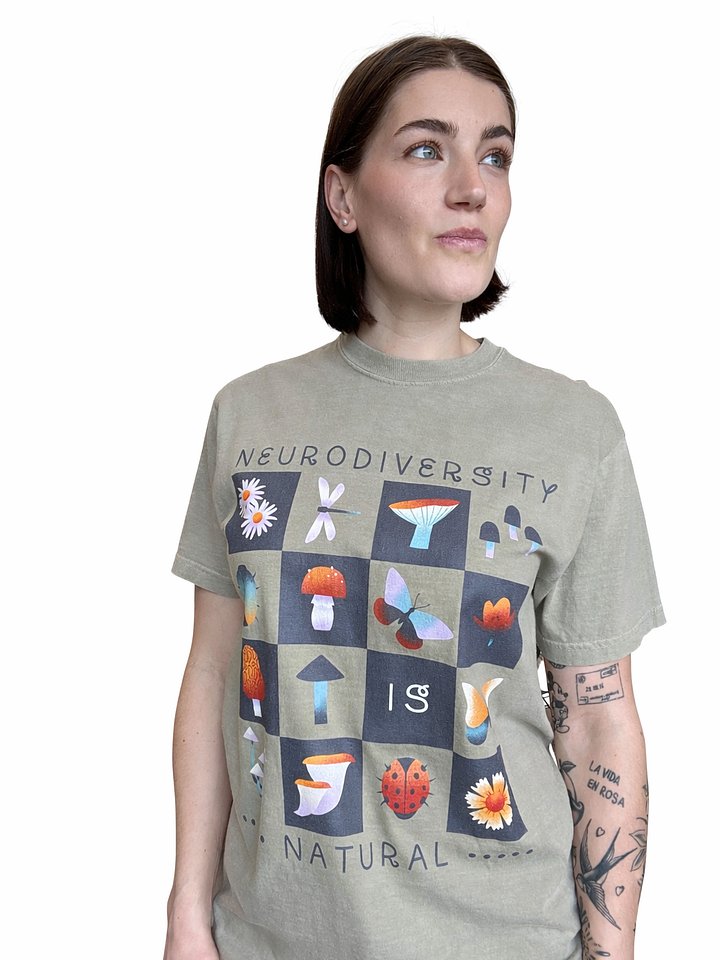 Neurodiversity Is Natural - Unisex Tee product image (1)