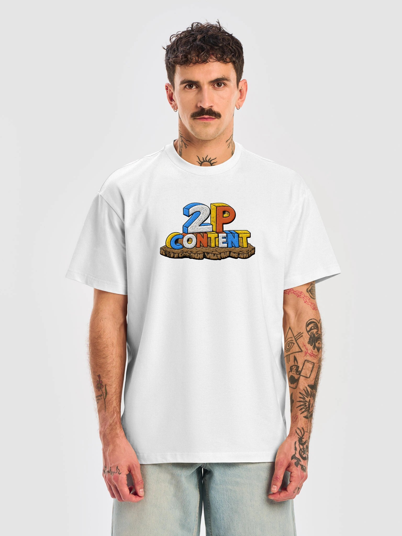 2P Content Log Box Tee product image (17)