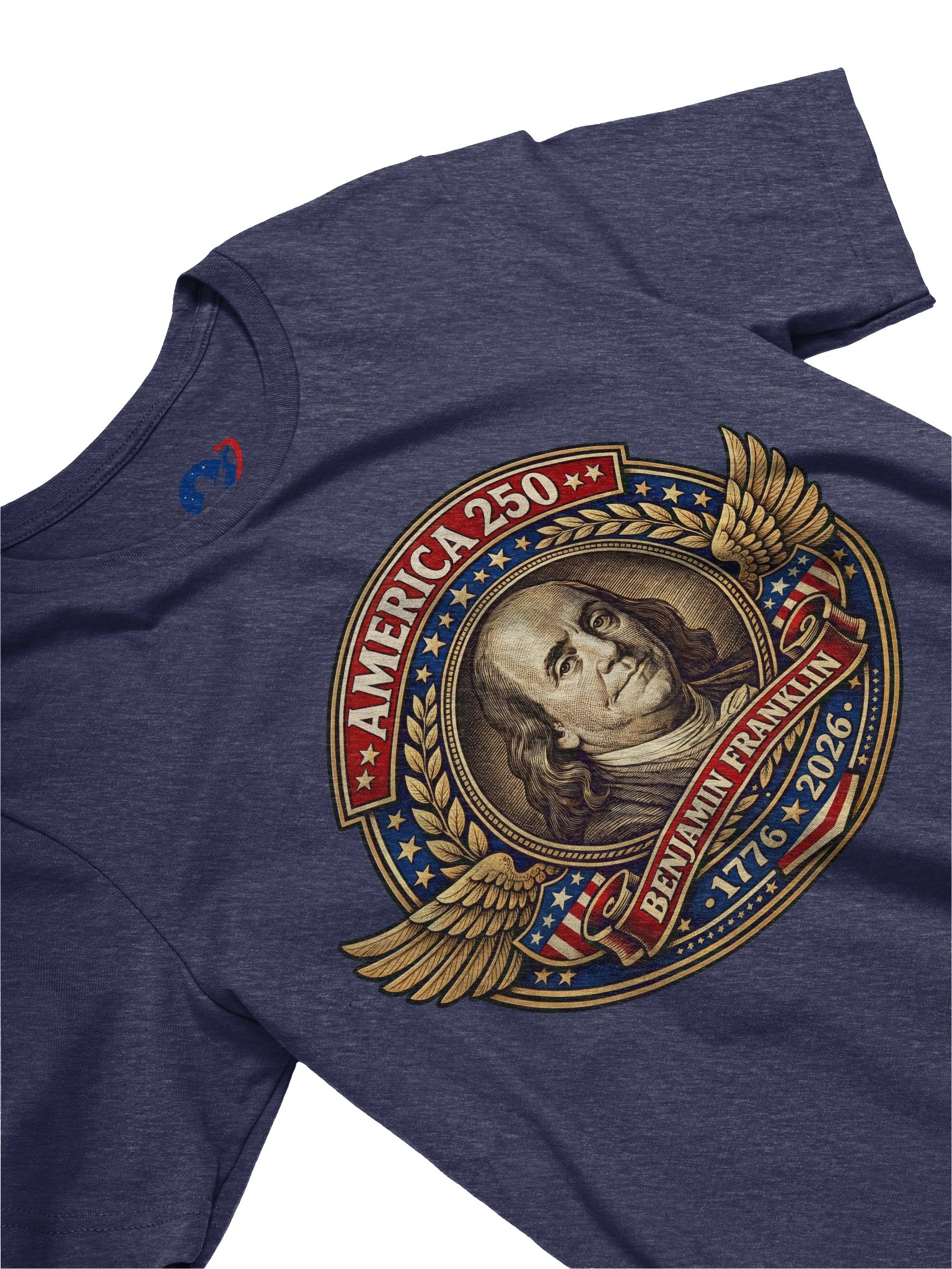 America 250: Benjamin Franklin Supersoft Tee Shirt product image (24)
