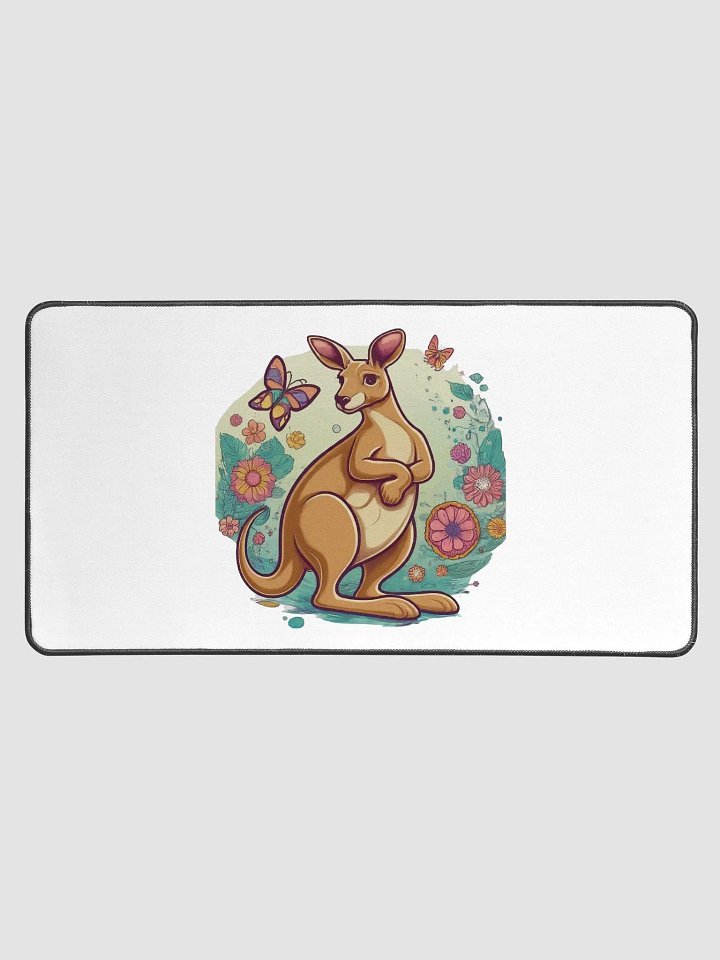 Floral Kangaroo Desk Mat product image (1)