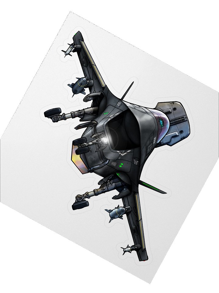 Vortex - Spec Ops Black (5.5 inch Sticker) product image (2)