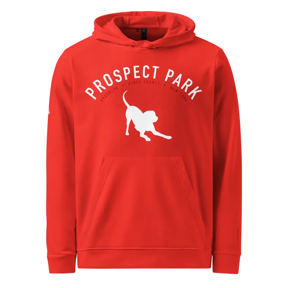 Prospect Park Red Adidas Hoodie product image (1)