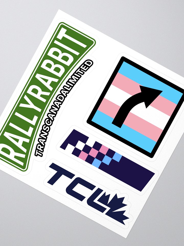 Rally Rabbit Sticker Sheet Ver.2026 product image (2)