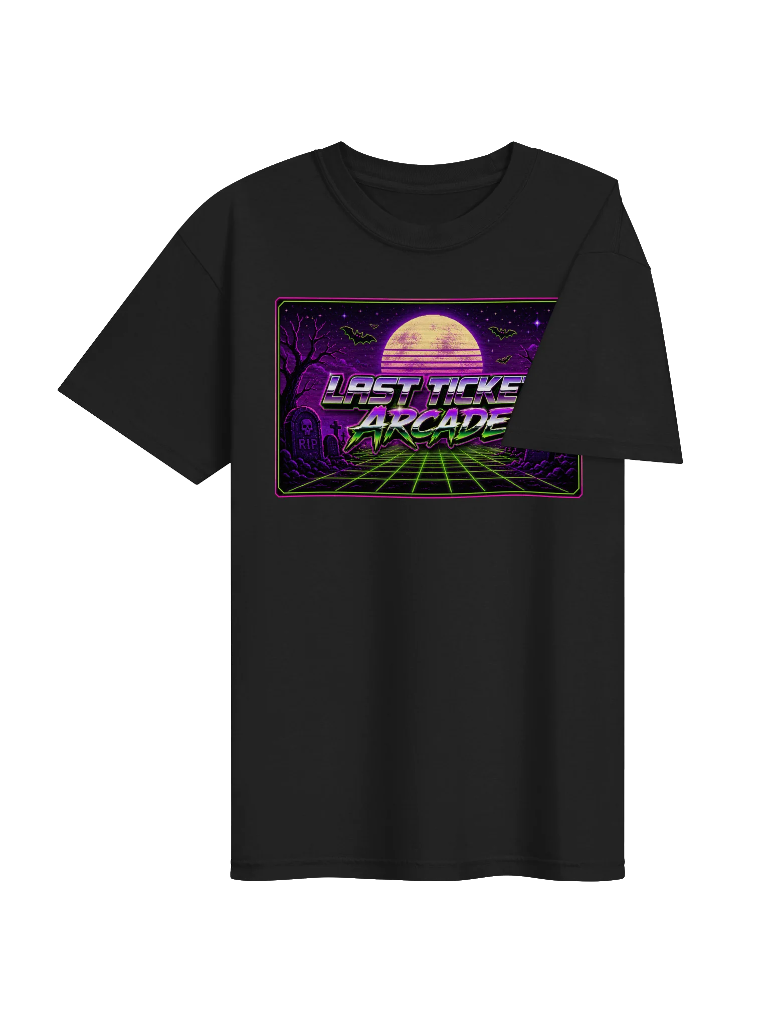 Last Ticket Arcade Halloween Tee product image (4)