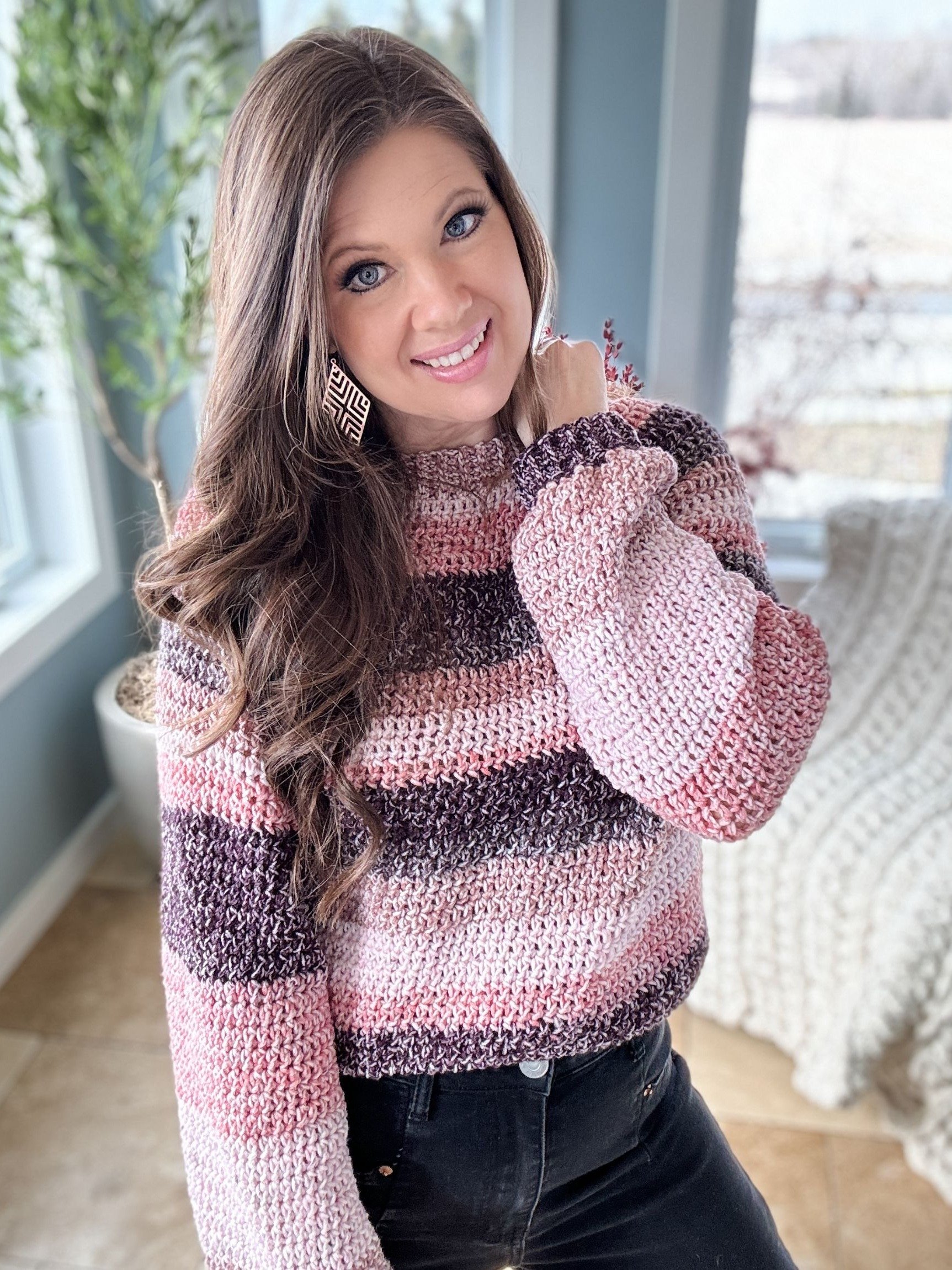 Athabasca Falls Pullover Crochet Pattern product image (1)