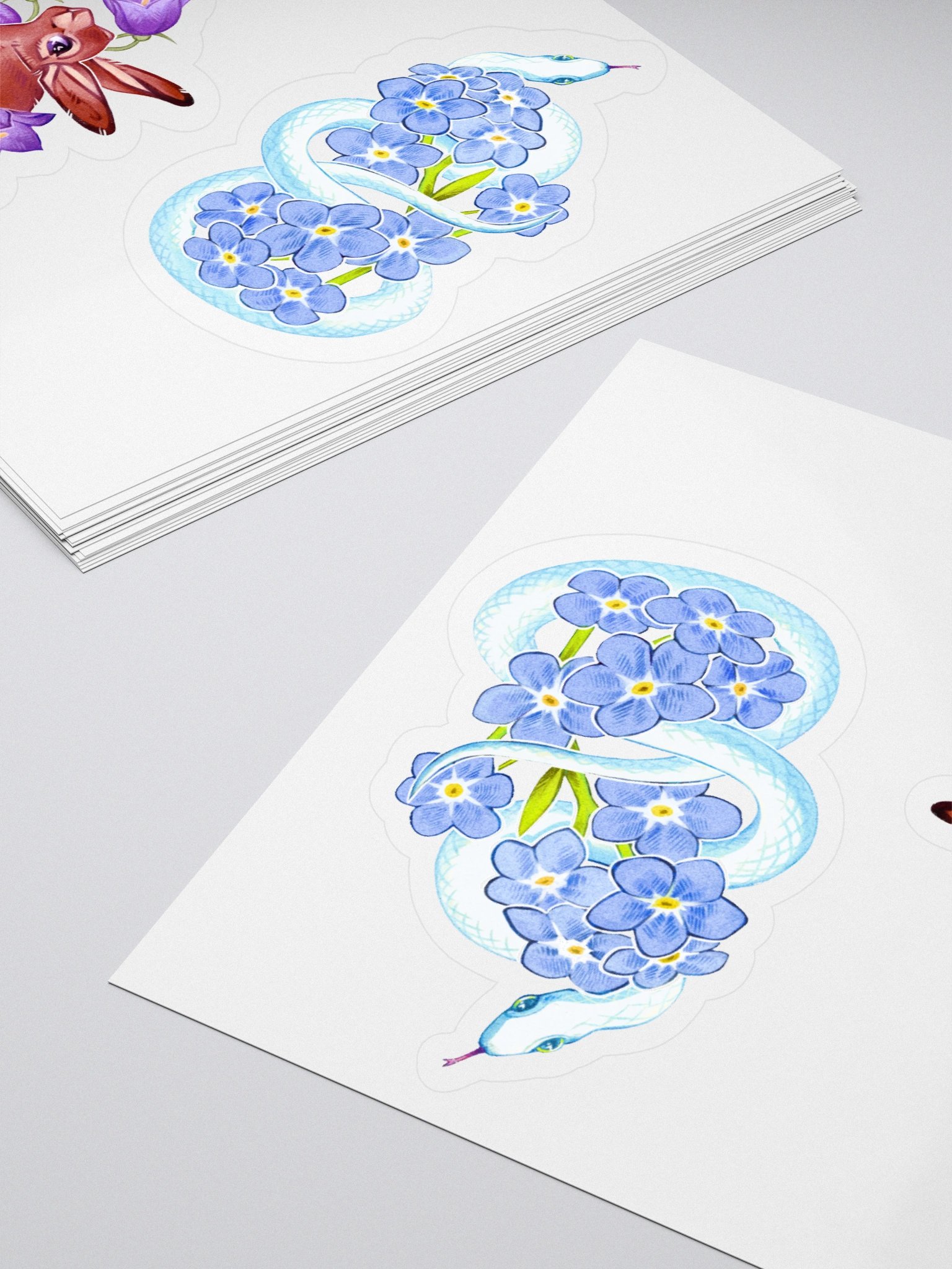 Wildflower fields | Kiss-cut sticker sheet product image (4)