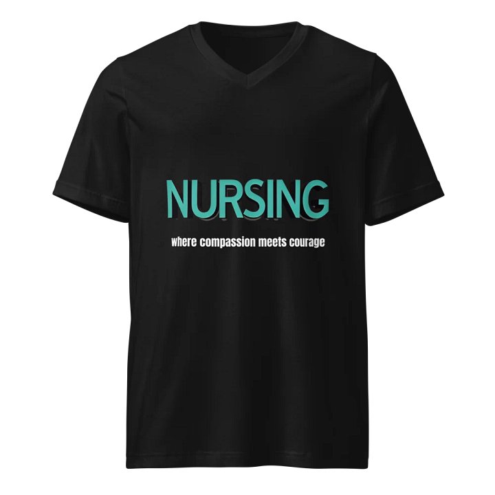 Compassion Meets Courage V-Neck Tee product image (1)
