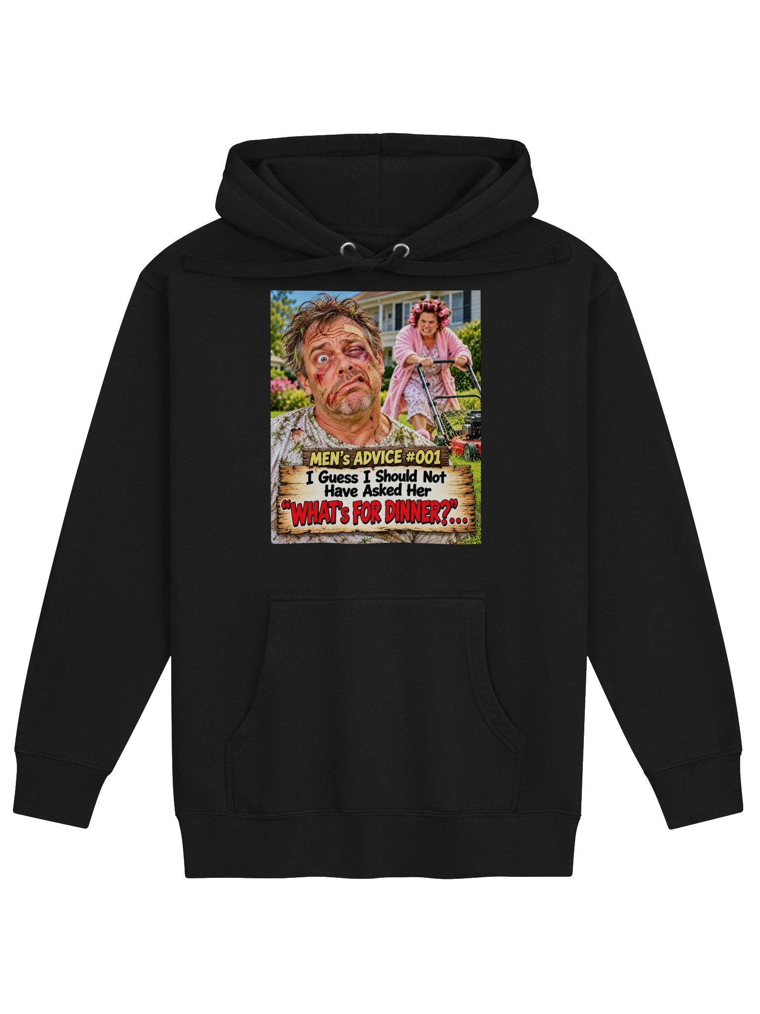 1 Earth Prints Men's Advice Cotton Heritage Unisex Premium Hoodie product image (1)