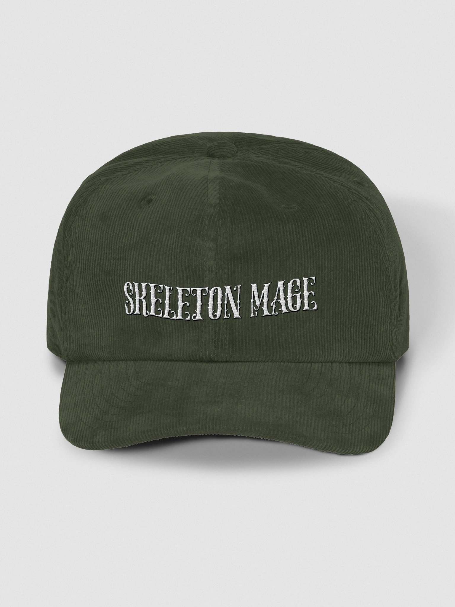 Skeleton Mage Corduroy Cap product image (1)