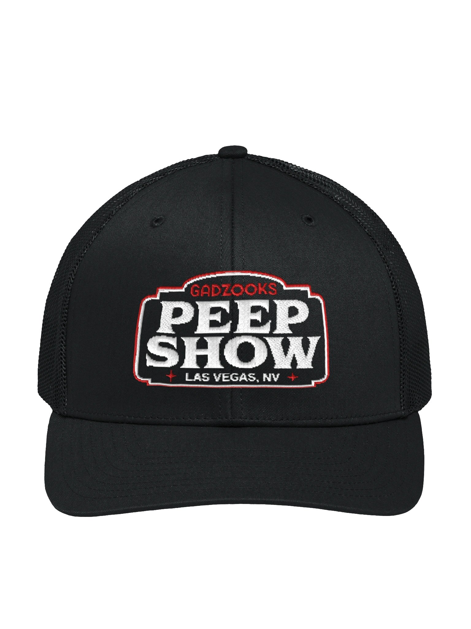 Peep Show Embroidery Richardson Trucker Hat product image (1)