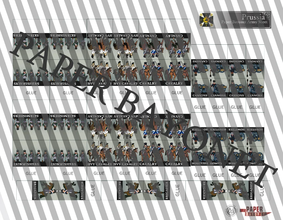 Prussia Army Sheets product image (5)