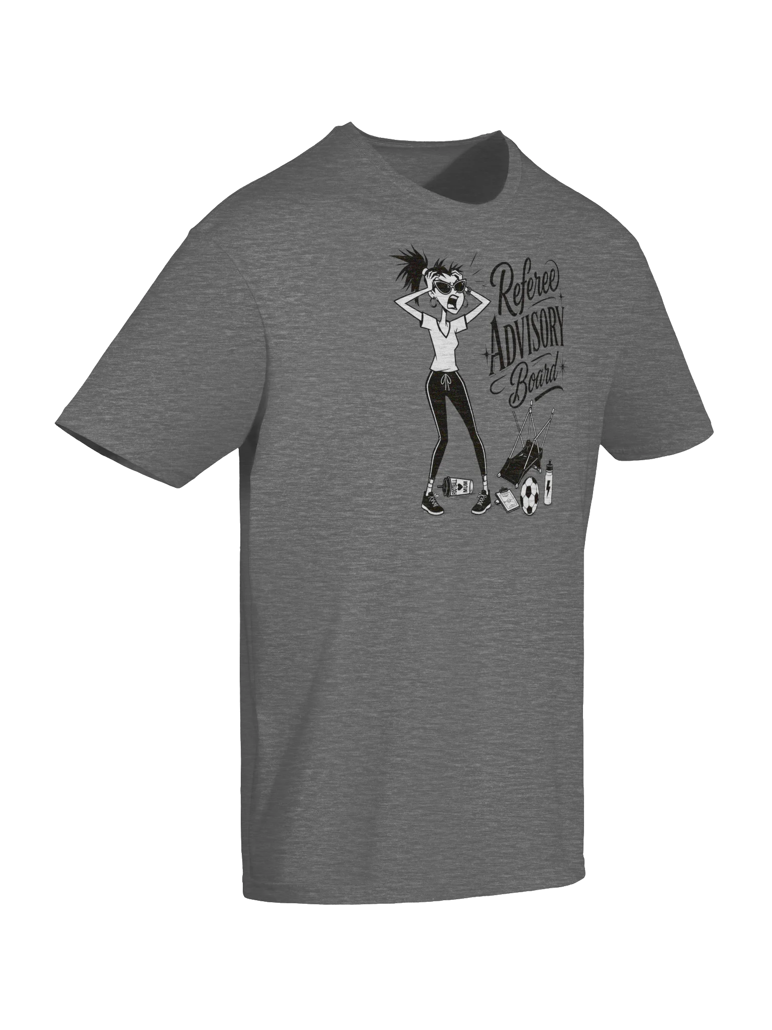 Football Mum Referee Advisor Tee product image (6)