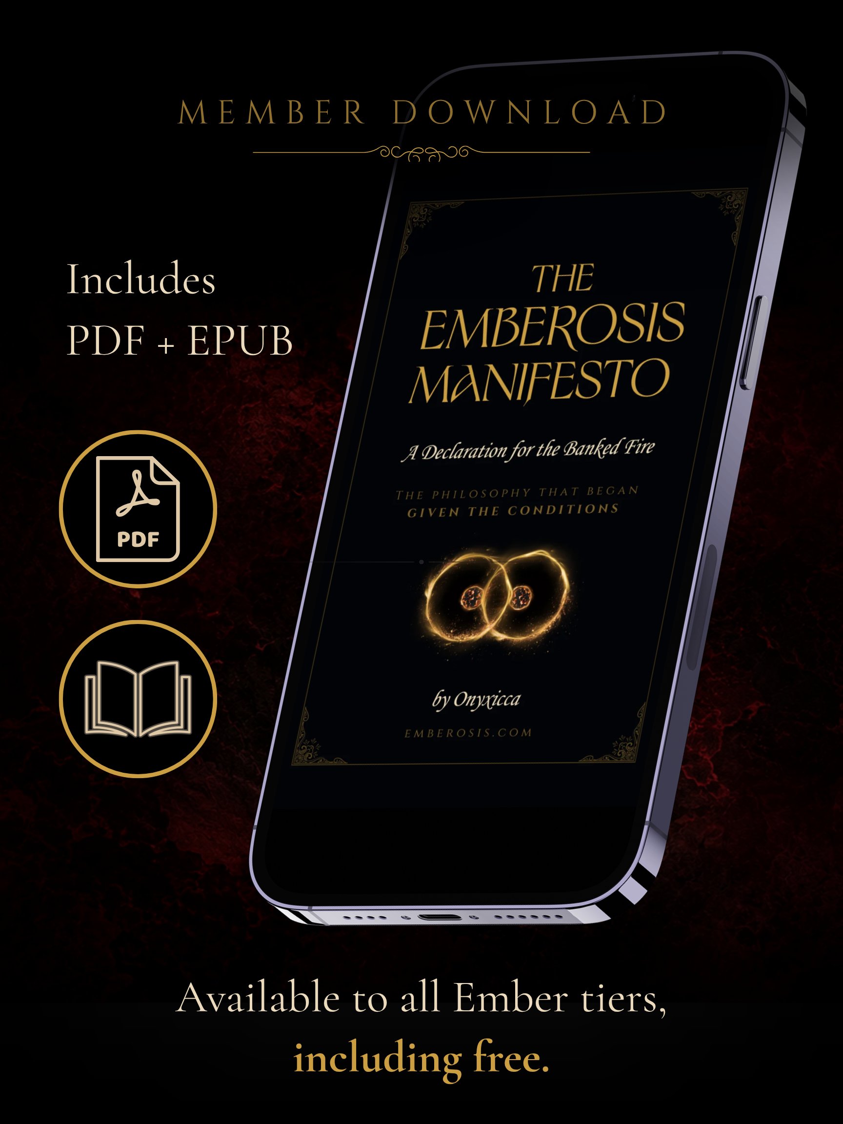 The Emberosis Manifesto eBOOK (PDF and EPUB) product image (1)